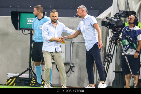 Football NB I - Budapest Honvéd-Debreceni VSC-stock-foto