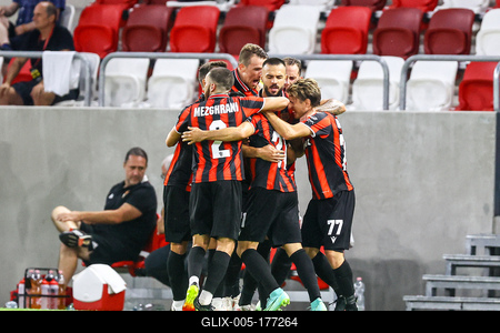 Football NB I - Budapest Honvéd-Debreceni VSC-stock-foto