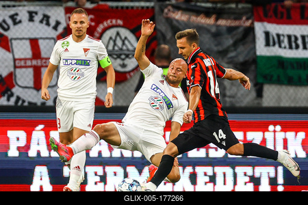 Football NB I - Budapest Honvéd-Debreceni VSC-stock-foto