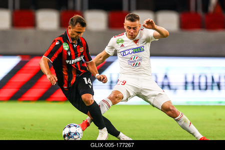 Football NB I - Budapest Honvéd-Debreceni VSC-stock-foto