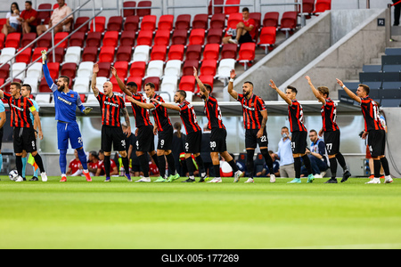 Football NB I - Budapest Honvéd-Debreceni VSC-stock-foto