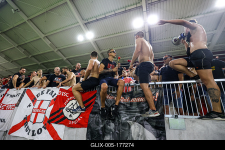 Football NB I - Budapest Honvéd-Debreceni VSC-stock-foto