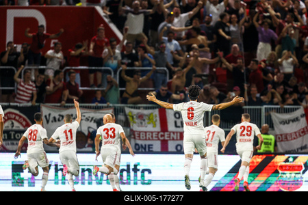 Football NB I - Budapest Honvéd-Debreceni VSC-stock-foto