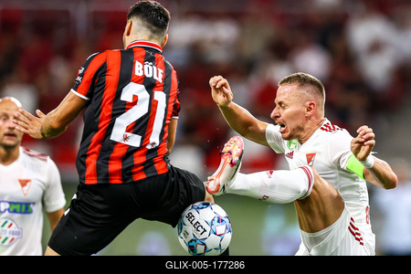 Football NB I - Budapest Honvéd-Debreceni VSC-stock-foto