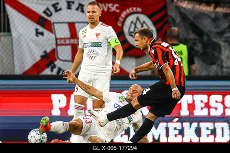 Football NB I - Budapest Honvéd-Debreceni VSC-stock-foto