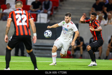 Football NB I - Budapest Honvéd-Debreceni VSC-stock-foto