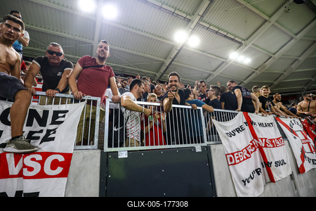 Football NB I - Budapest Honvéd-Debreceni VSC-stock-foto