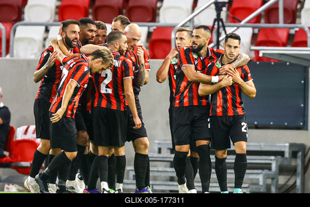 Football NB I - Budapest Honvéd-Debreceni VSC-stock-foto