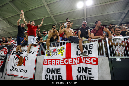 Football NB I - Budapest Honvéd-Debreceni VSC-stock-foto