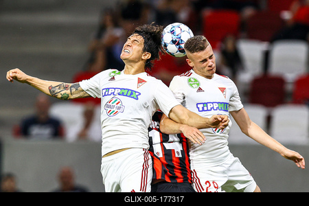 Football NB I - Budapest Honvéd-Debreceni VSC-stock-foto