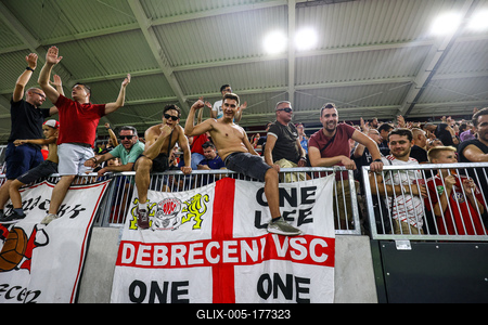 Football NB I - Budapest Honvéd-Debreceni VSC-stock-foto