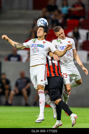 Football NB I - Budapest Honvéd-Debreceni VSC-stock-foto