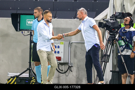 Football NB I - Budapest Honvéd-Debreceni VSC-stock-foto