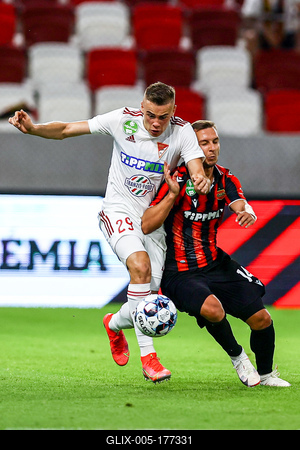 Football NB I - Budapest Honvéd-Debreceni VSC-stock-foto