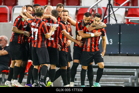 Football NB I - Budapest Honvéd-Debreceni VSC-stock-foto