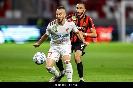 Football NB I - Budapest Honvéd-Debreceni VSC-stock-foto