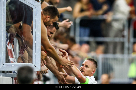 Football NB I - Budapest Honvéd-Debreceni VSC-stock-foto