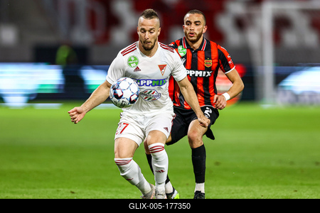 Football NB I - Budapest Honvéd-Debreceni VSC-stock-foto