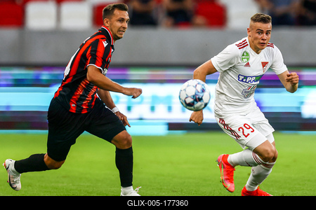 Football NB I - Budapest Honvéd-Debreceni VSC-stock-foto