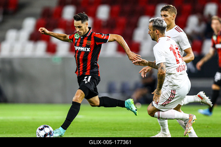 Football NB I - Budapest Honvéd-Debreceni VSC-stock-foto
