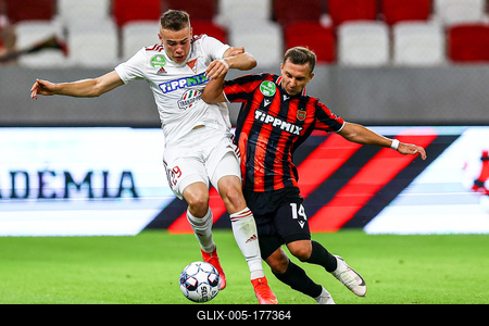 Football NB I - Budapest Honvéd-Debreceni VSC-stock-foto
