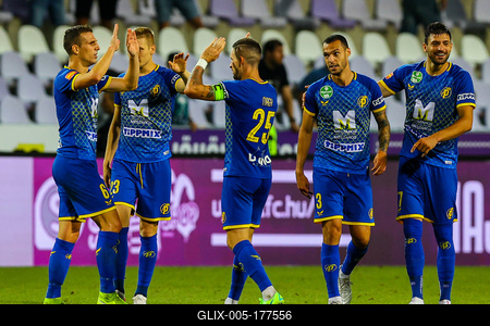 Football NB I - Újpest FC - Puskás Akadémia-stock-foto