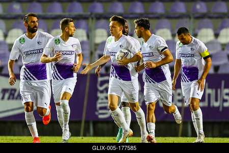 Football NB I - Újpest FC - Puskás Akadémia-stock-foto