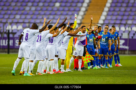 Football NB I - Újpest FC - Puskás Akadémia-stock-foto