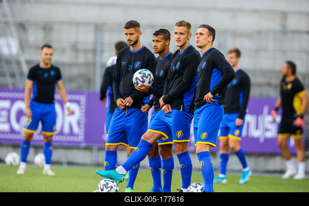 Football NB I - Újpest FC - Puskás Akadémia-stock-foto