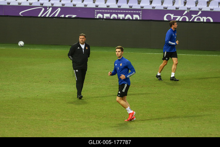 Football Conference League - FC Basel training before the match against Újpest FC-stock-foto