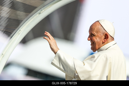 POPE - FRANCIS - VISITS - BUDAPEST-stock-foto