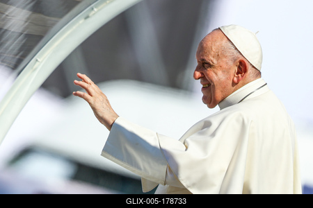 POPE - FRANCIS - VISITS - BUDAPEST-stock-foto