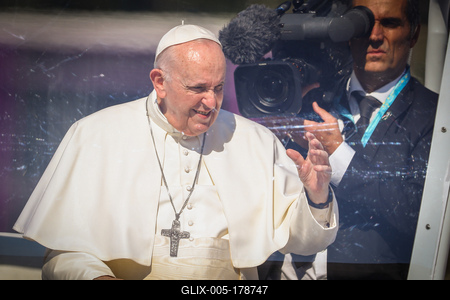 POPE - FRANCIS - VISITS - BUDAPEST-stock-foto
