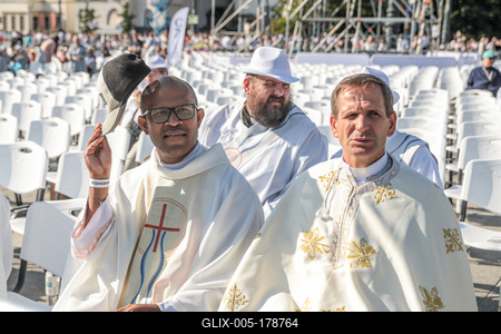 POPE - FRANCIS - VISITS - BUDAPEST-stock-foto