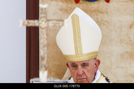 POPE - FRANCIS - VISITS - BUDAPEST-stock-foto