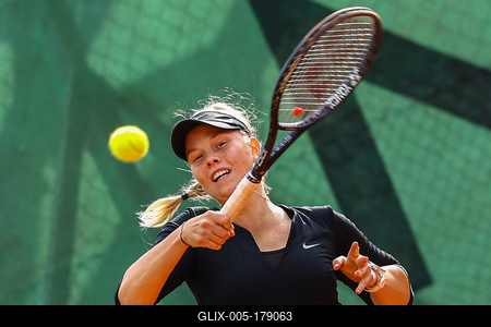 Naturtex Adult Hungarian National Championship Women 's Doubles Final 2021.-stock-foto