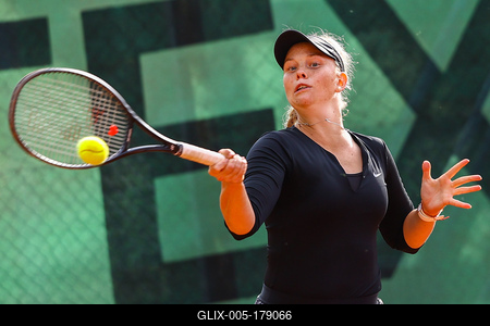 Naturtex Adult Hungarian National Championship Women 's Doubles Final 2021.-stock-foto