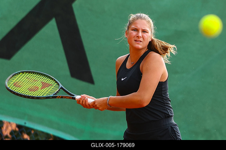 Naturtex Adult Hungarian National Championship Women 's Doubles Final 2021.-stock-foto