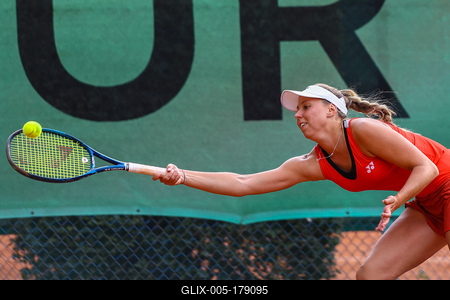 Naturtex Adult Hungarian National Championship Women 's Doubles Final 2021.-stock-foto