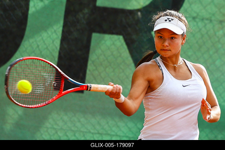 Naturtex Adult Hungarian National Championship Women 's Doubles Final 2021.-stock-foto