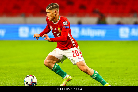 2022 FIFA World Cup Qualifier match between Hungary and Albania.-stock-foto