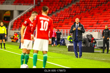 2022 FIFA World Cup Qualifier match between Hungary and Albania.-stock-foto