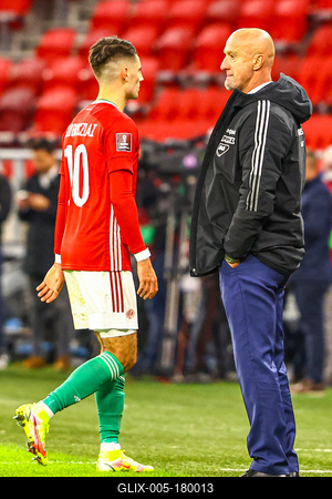 2022 FIFA World Cup Qualifier match between Hungary and Albania.-stock-foto