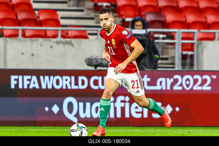 2022 FIFA World Cup Qualifier match between Hungary and Albania.-stock-foto