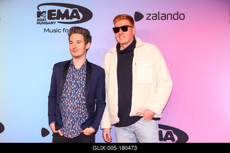 2021 MTV Europe Music Awards / Hungary-stock-foto