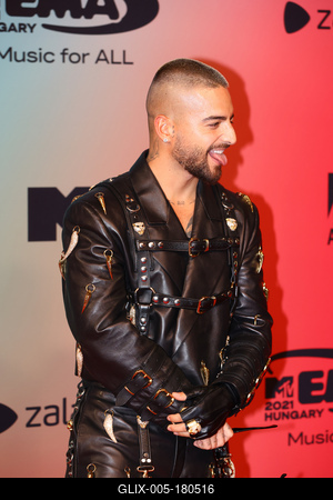 2021 MTV Europe Music Awards / Hungary-stock-foto