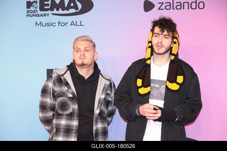 2021 MTV Europe Music Awards / Hungary-stock-foto
