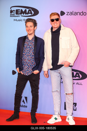 2021 MTV Europe Music Awards / Hungary-stock-foto
