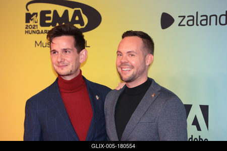 2021 MTV Europe Music Awards / Hungary-stock-foto
