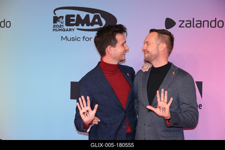 2021 MTV Europe Music Awards / Hungary-stock-foto